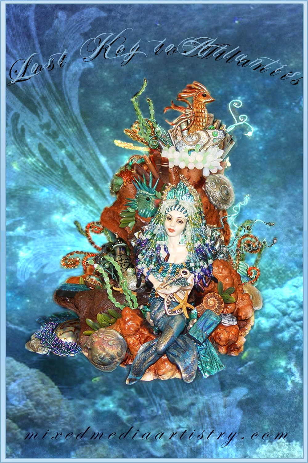 Custom Orders Available Lost Key to Atlantis Under Sea World
