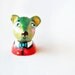 OOAK figurine miniature mister raccoon