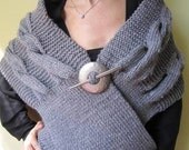 GRAY CREATIVE STOLE-REAL SOFT-REAL QUALITY-READY TO SHIP-A BEAUTIFUL GIFT