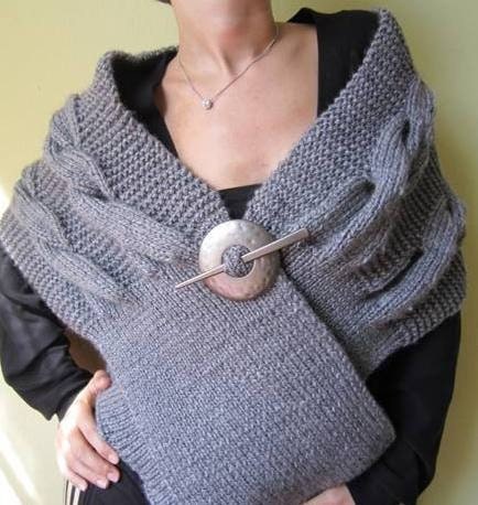 Sale- Christmas Scarves-Grey Creative Stole-Gray Shawl-Turkish Scarf-2012 Trends-Wedding Stole-Handmade Stole in Turkey