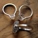 Herkimer Diamond Ring - Custom Stone, Sizing, Rivet Metal