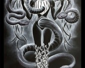 Inner Monster 2 Tattoo Art - Print