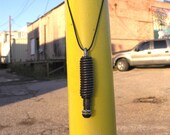 Industrial Necklace, Steampunk Unisex Pendant, Urban Jewelry