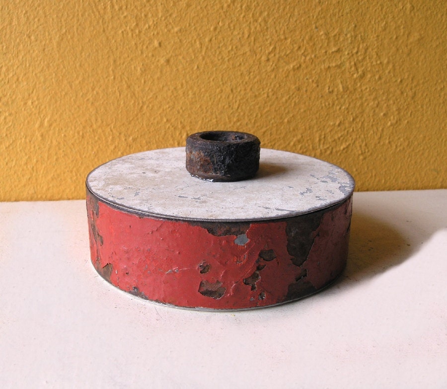 Unique Jewelry Box, Home Office Organizer, Industrial Decor