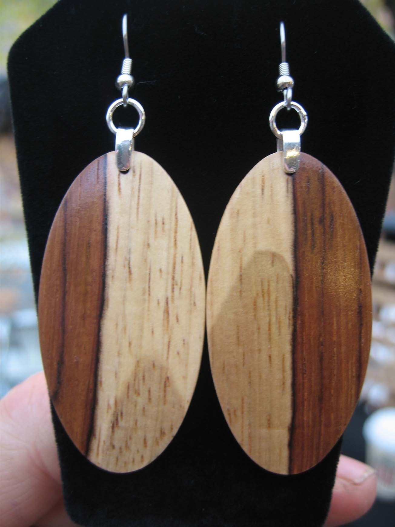 ROSEWOOD EARRINGS