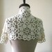 EXPRESS DELIVERY, White Wedding Shrug White Bolero NEW Design Spring Fashion