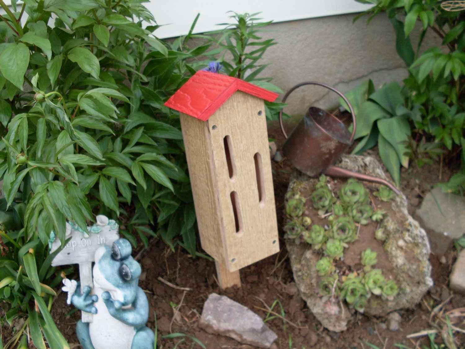 Handmade Wood Butterfly House Butterflies Outdoor Garden Shelter Treasury Item ddb7 Etsy