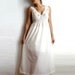 EMANUELLE French Vintage Ivory Lingerie Dress