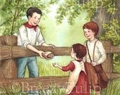 I Was Hungry and You Gave Me Food - Art Print