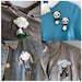 Art Doll Brooch Young Ballerina mixed media collage