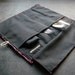 Cutlery Roll - Cutie Cutlery Rockin' Pink And Black Dots