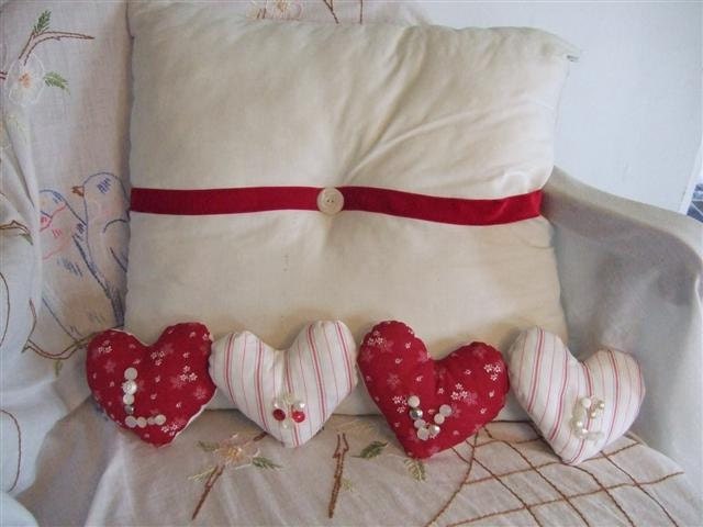Shabby Cottage Love Hearts Romantic and Sweet