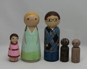 Custom UnNaked Family of 5 - Peggie Style