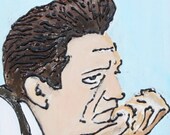 Original Painting of Johnny Cash