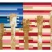 American Flag Print by binglishART