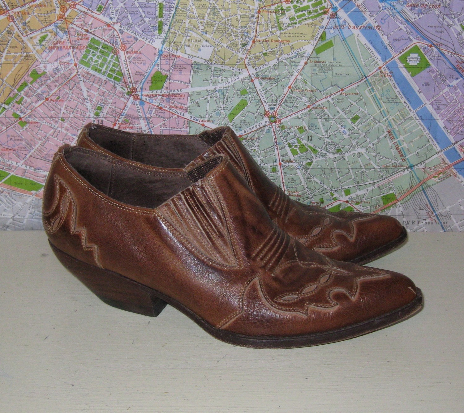 guess western booties