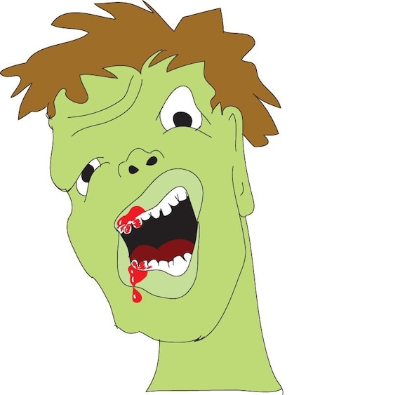 Items similar to Zombie Sings Happy Birthday Birthday Card on Etsy