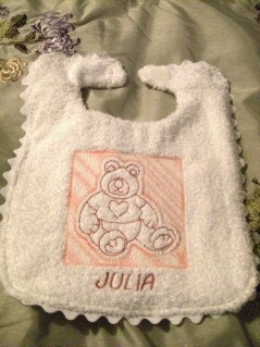 PERSONALIZED BABY BIB