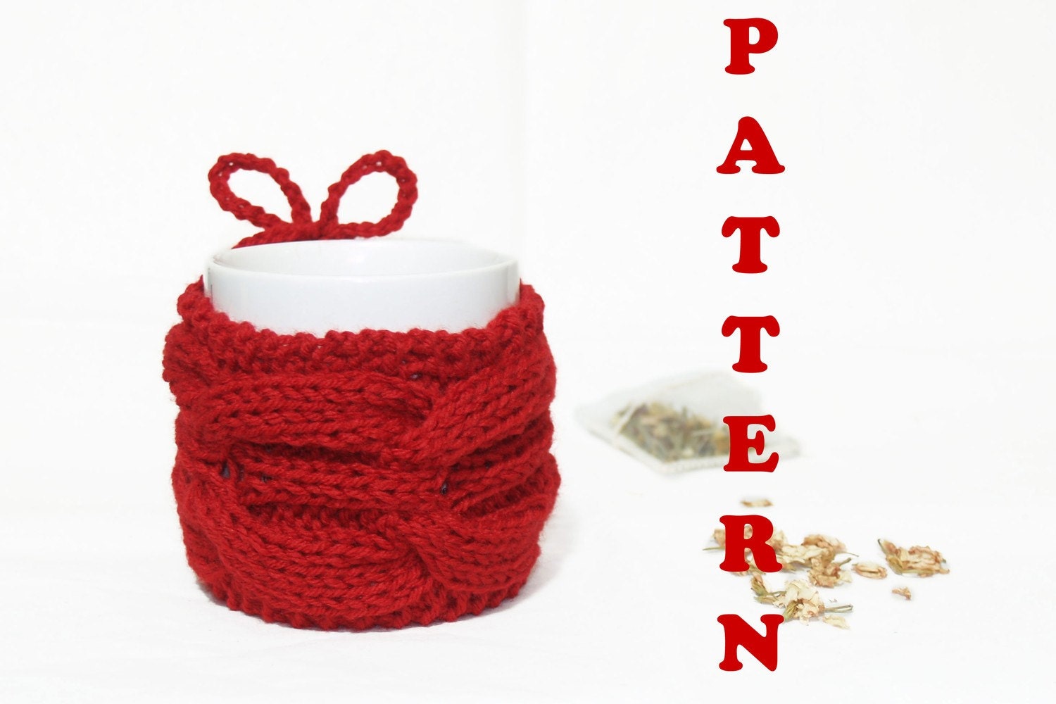 Pattern:  Mug Cozy Tea Cozy Coffee Cozy PDF Pattern/Digital File