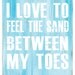 Art Print Set- Beach Typography