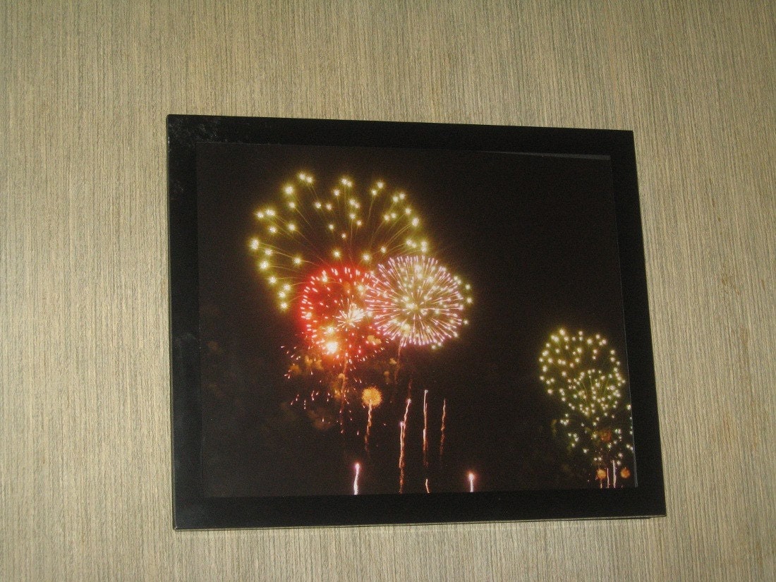 Fireworks Thunder Over Louisville No. 3 Fine Art Photograph Print Metallic