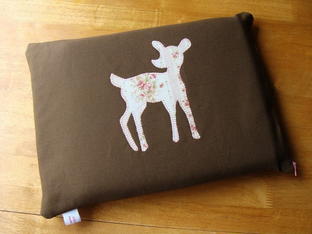 Darling Deer Laptop Sleeve - 13-inch Macbook Pro or CUSTOM SIZE