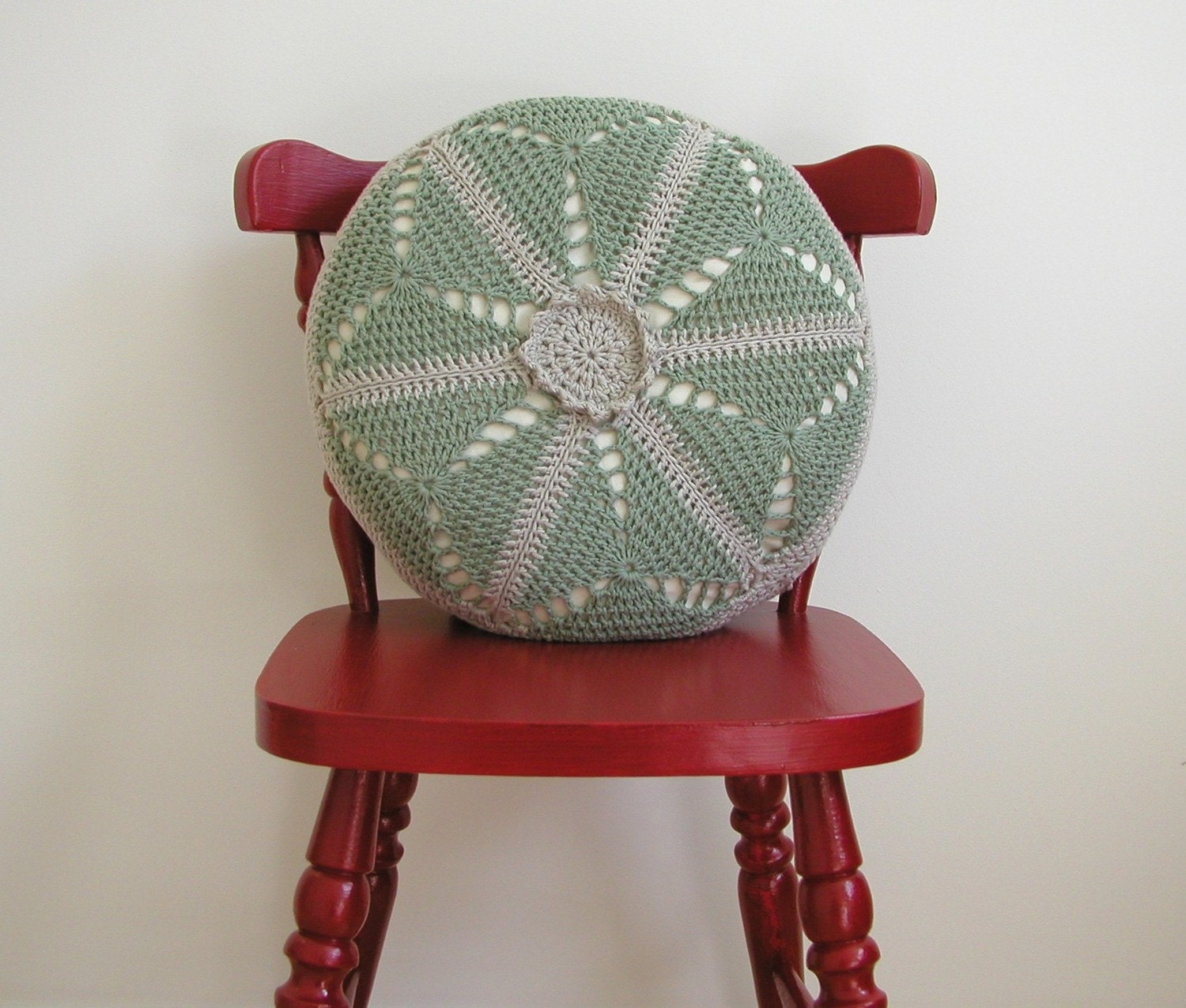 Instant Download PDF Crochet Pattern Pillow Cushion Cover