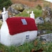 Instant Dowload PDF Knitting Pattern Red Roof Croft House