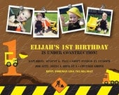 Construction Zone - Custom Photo Birthday Invitation Il_170x135