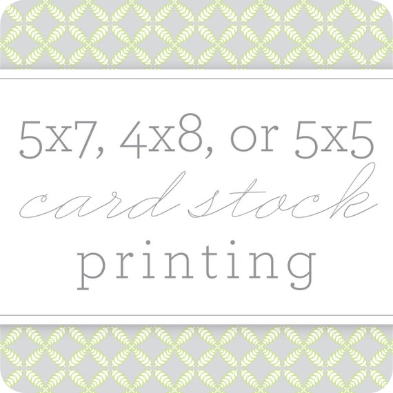 Have any of my designs printed for you as 4x8, 5x7 or 5x5 CARD STOCK cards Il_570xn
