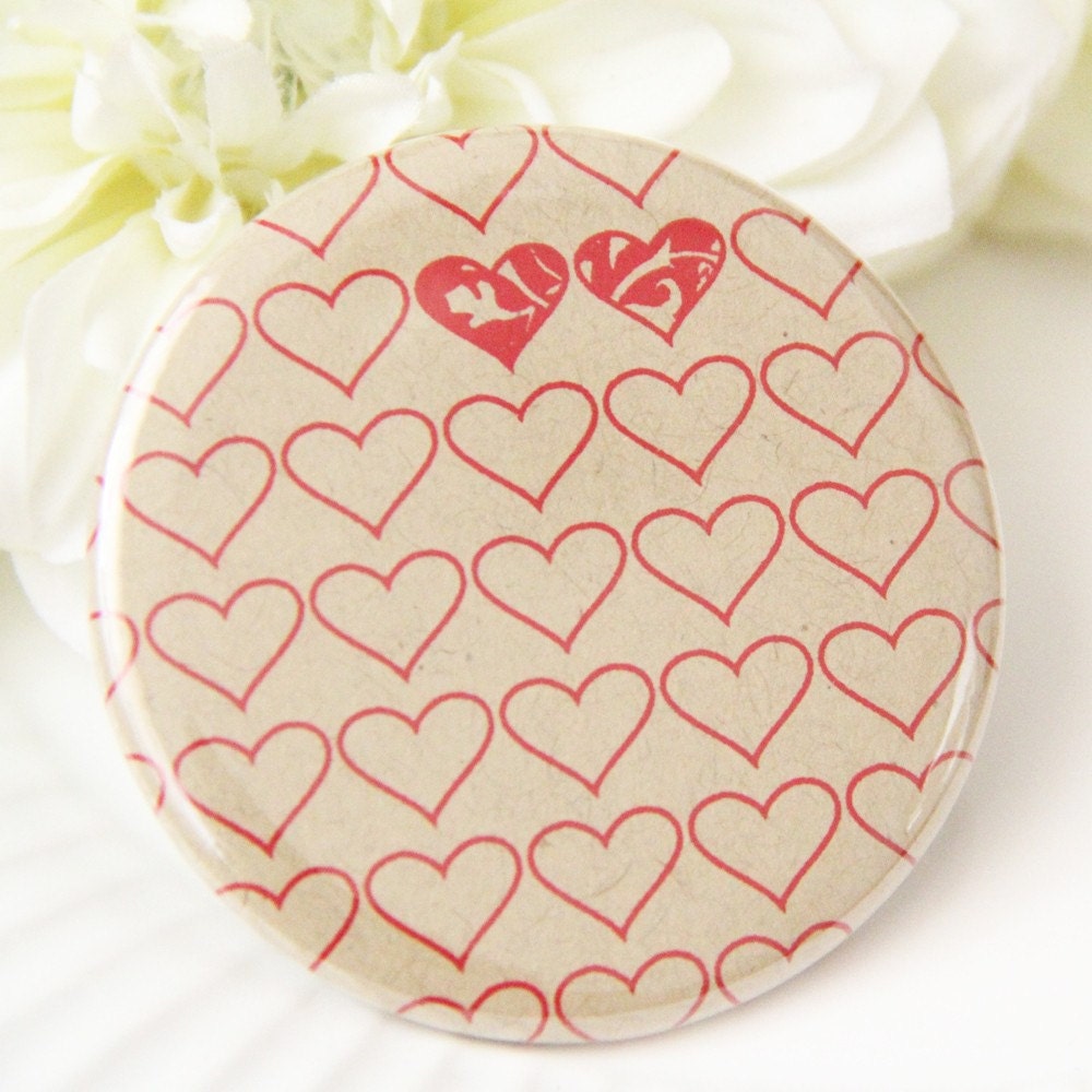 pocket mirror . random hearts