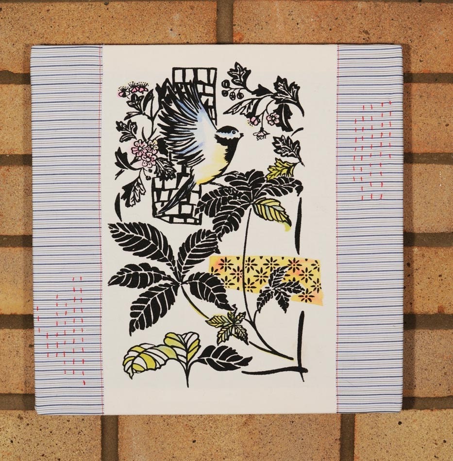 AUTUMN SALE BLUE TIT WALL FRAME