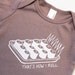 Organic baby tshirt That's How I Roll Sushi