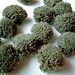 Pom Pom, yarn pom poms, cotton poms, cotton pom pom, gray, grey, wedding, party, eco, soft, kid, baby, 20 poms, handmade, discounted, SALE