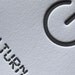 You Turn Me On - Letterpress Greeting / Single Card