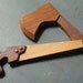 tools for imagination / classic wood  toy saw  and ax set / pretend play / tool set