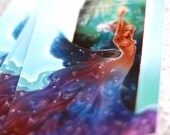 Summoning. fantasy art print fairy faerie goddess forest spirit