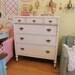 antique chic dresser shabby white distressed cottage coastal bedroom vintage prairie