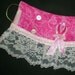 Cuff Flashy Hot Pink REVERSIBLE Bracelet Breast Cancer statement of support