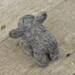 Needle Felted Elephant with Heart