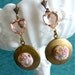Earrings Vintage Valentine Put your Love Notes in Here