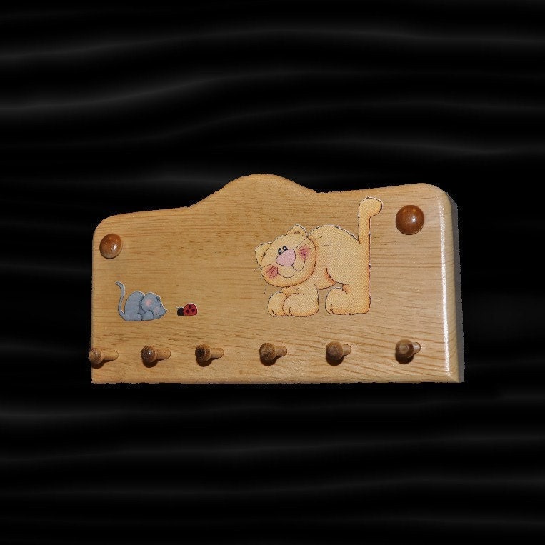 Cat and Mouse Key Holder