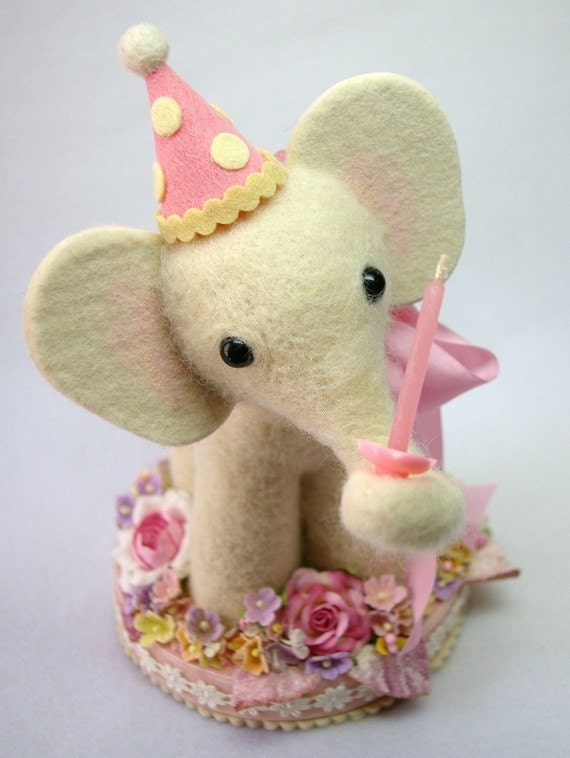 Reserved for OMJORDAN Baby's 1st Birthday Party Elephant
