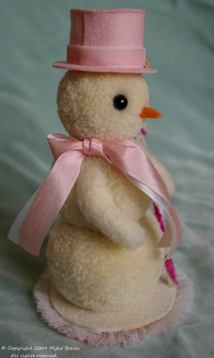 Pink Sugar Snowgirl