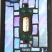 Blue Stained Glass and Dichroic Glass Switchplate - Blue - Housewares Swithchplate - Home