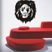 LION FACE Sticker Wall Decal Animal King of the Jungle Art Graphic