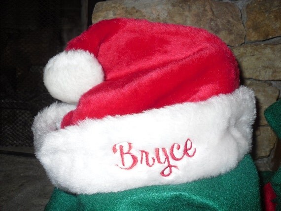 personalized santa hat you choose size from adult by personalized santa hat you choose size from adult by