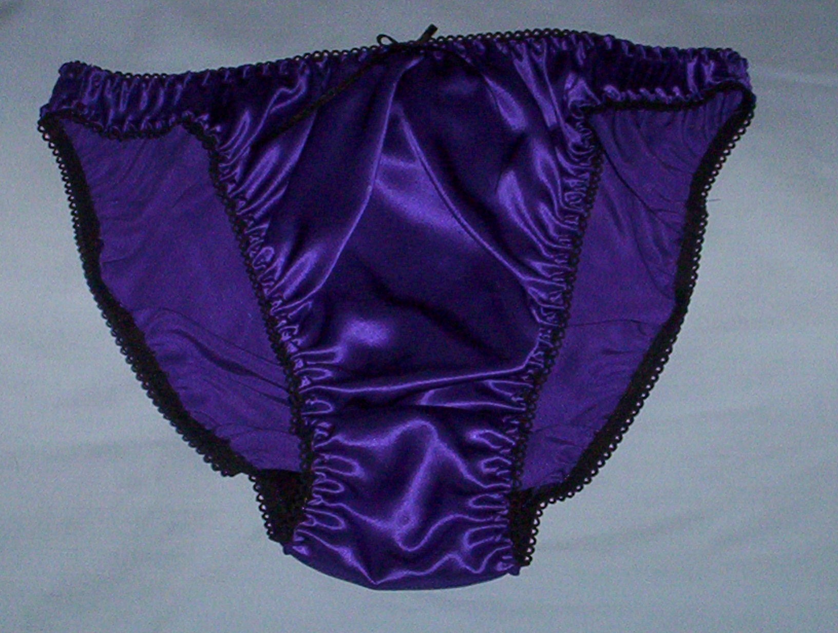 Purple Silk Satin Panties By Tigerlizzylou On Etsy
