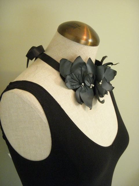 Slinky Black Lotus Flowers