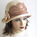 Straw Cloche Hat- Women- Spring Fashion